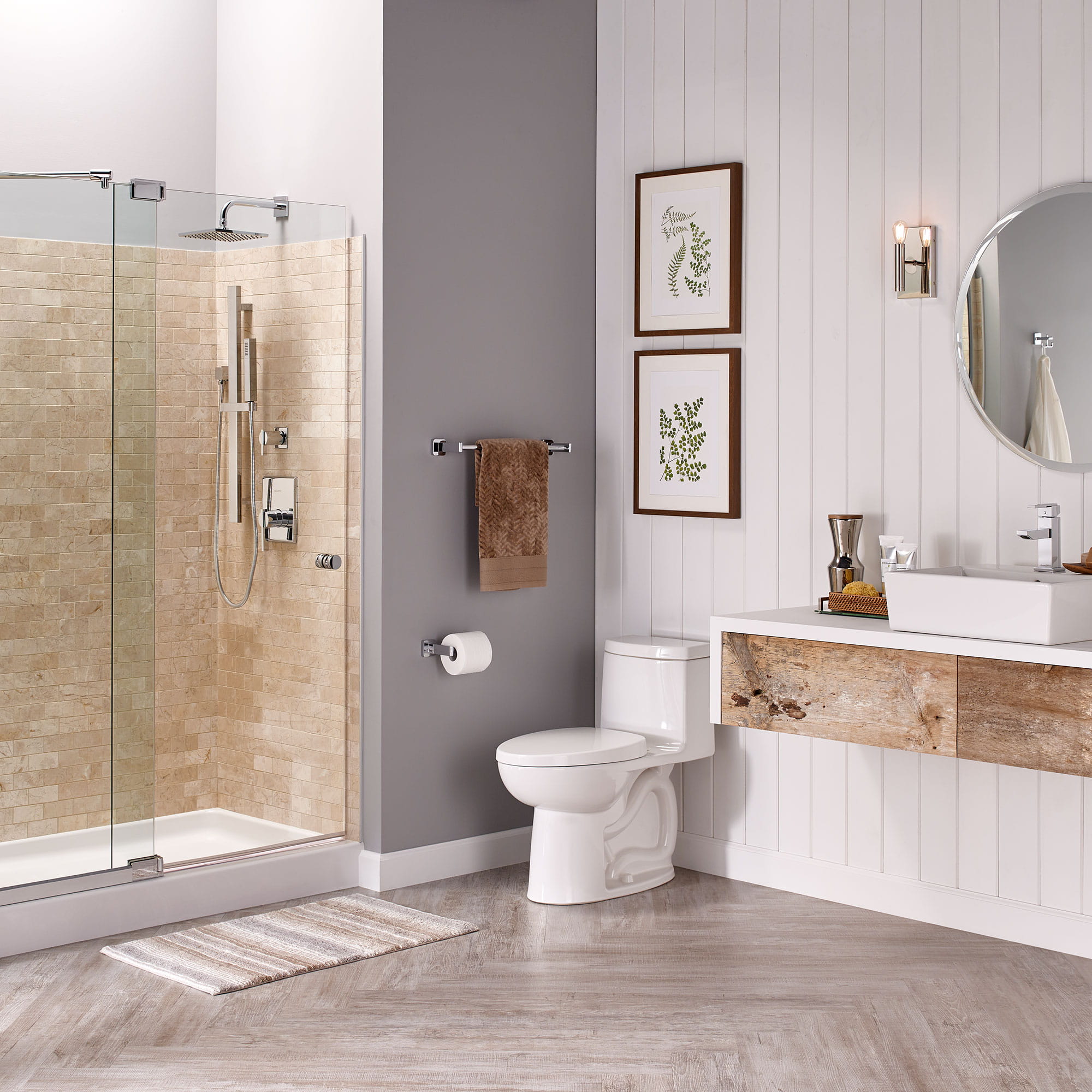 Loft® OnePiece 1.28 gpf/4.8 Lpf Chair Height Elongated Toilet With Seat